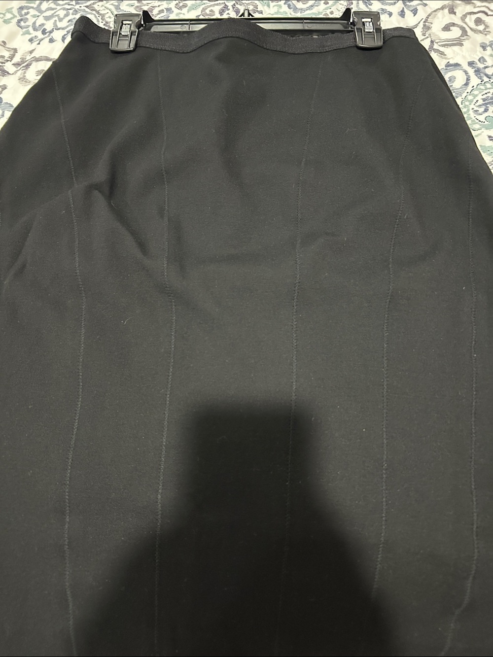 Ann Taylor Black Pencil Skirt - Picture 2 of 4